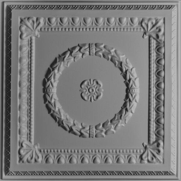Ceilume Evangeline 2ft x 2ft Random Gray Ceiling Tile V3-EVANG-22GRR
